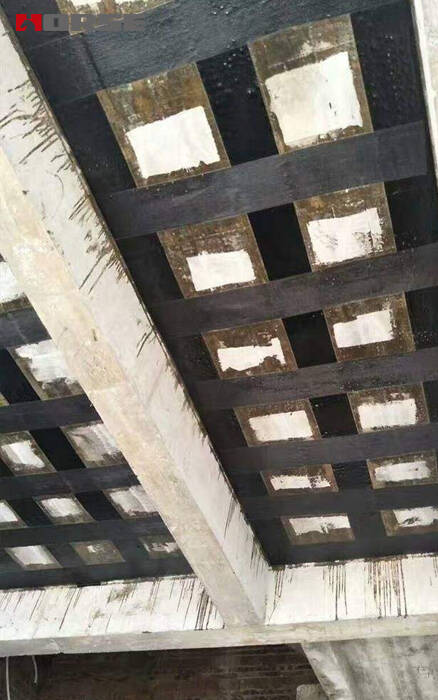 structural strengthening by carbon fiber fabric