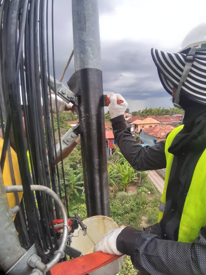 Fibra de carbono para estructuras de acero