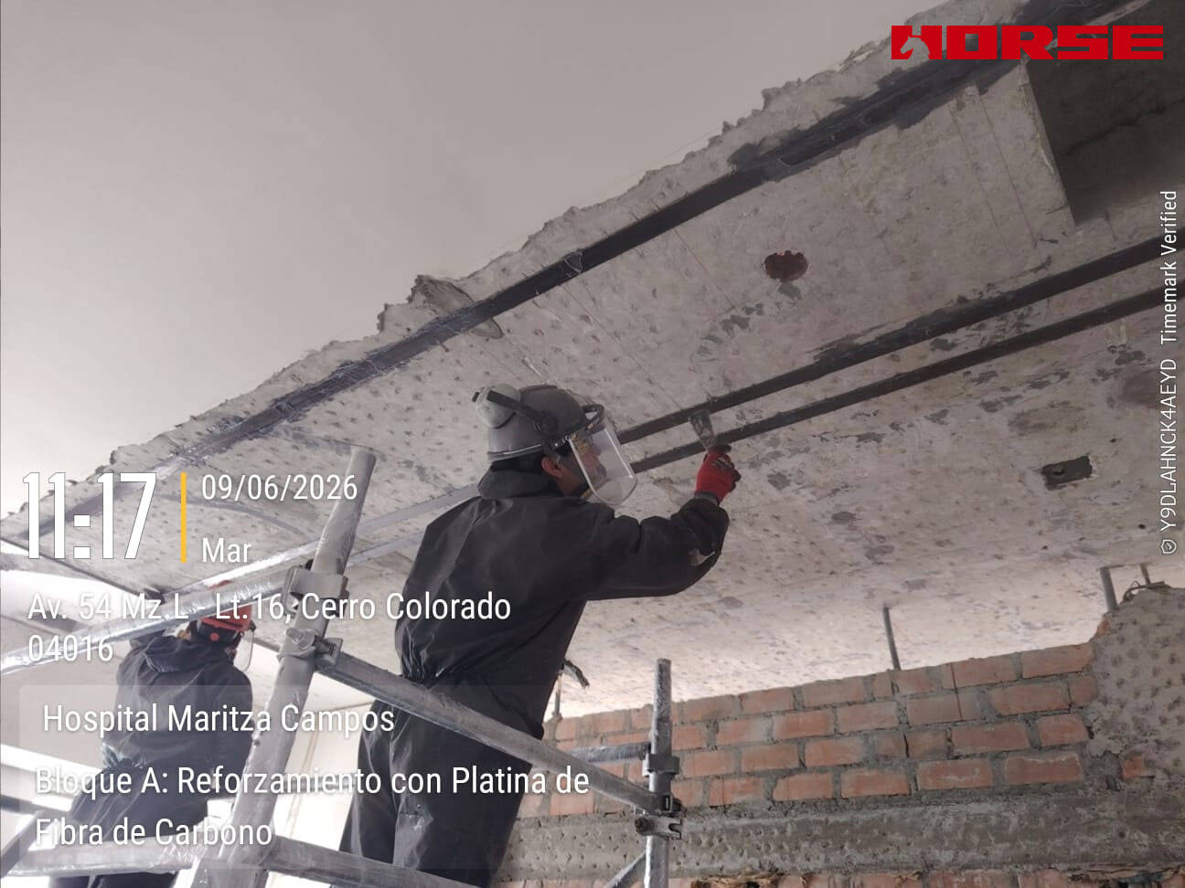 Refuerzo Sísmico de Losa de Hospital Mediante Placa de Fibra de Carbono