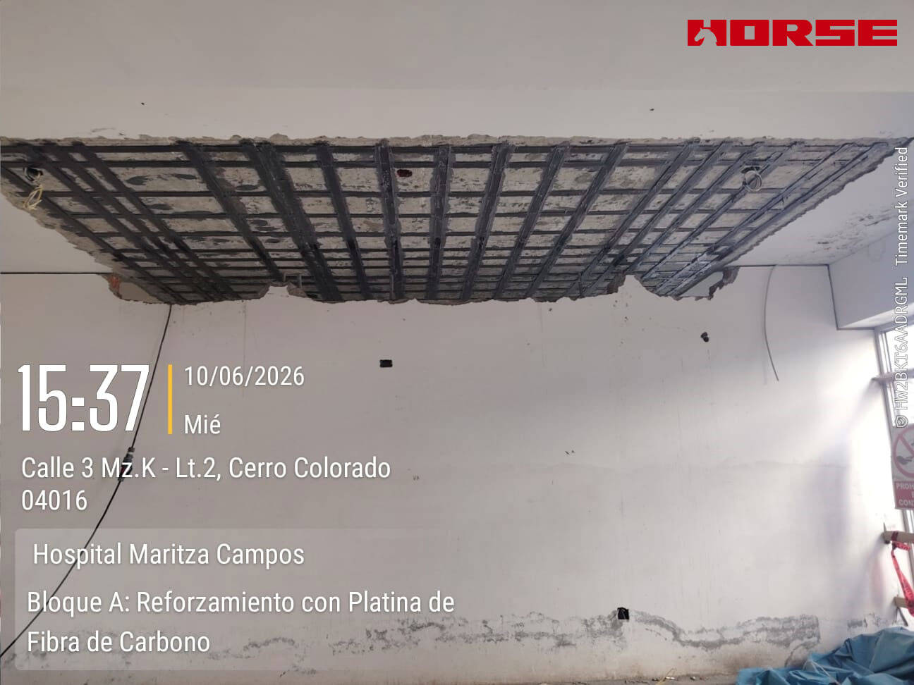 Refuerzo Sísmico de Losa de Hospital Mediante Placa de Fibra de Carbono