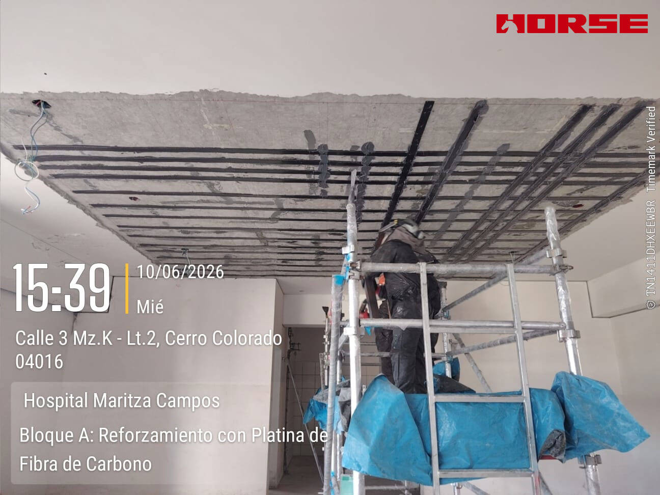 Refuerzo Sísmico de Losa de Hospital Mediante Placa de Fibra de Carbono