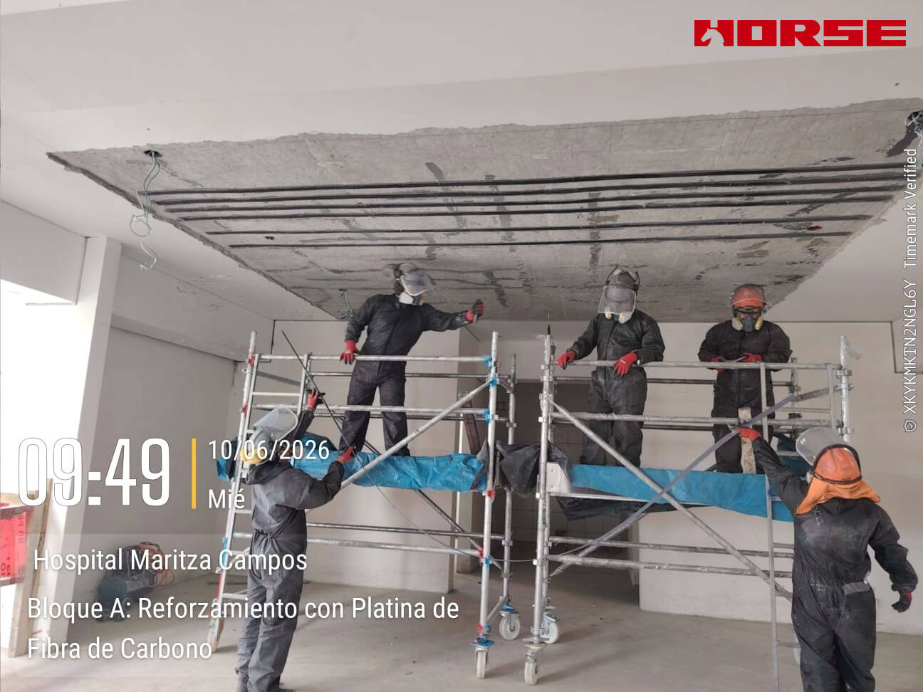 Refuerzo Sísmico de Losa de Hospital Mediante Placa de Fibra de Carbono