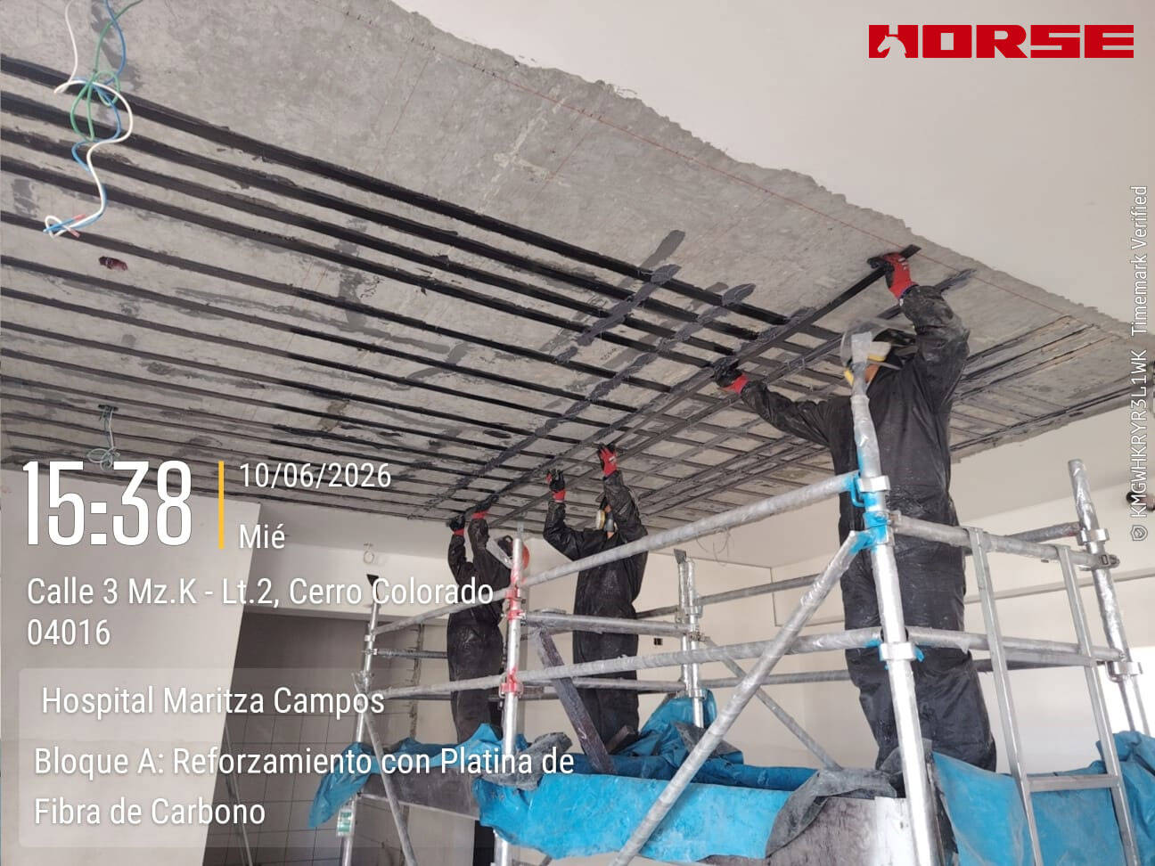 Refuerzo Sísmico de Losa de Hospital Mediante Placa de Fibra de Carbono