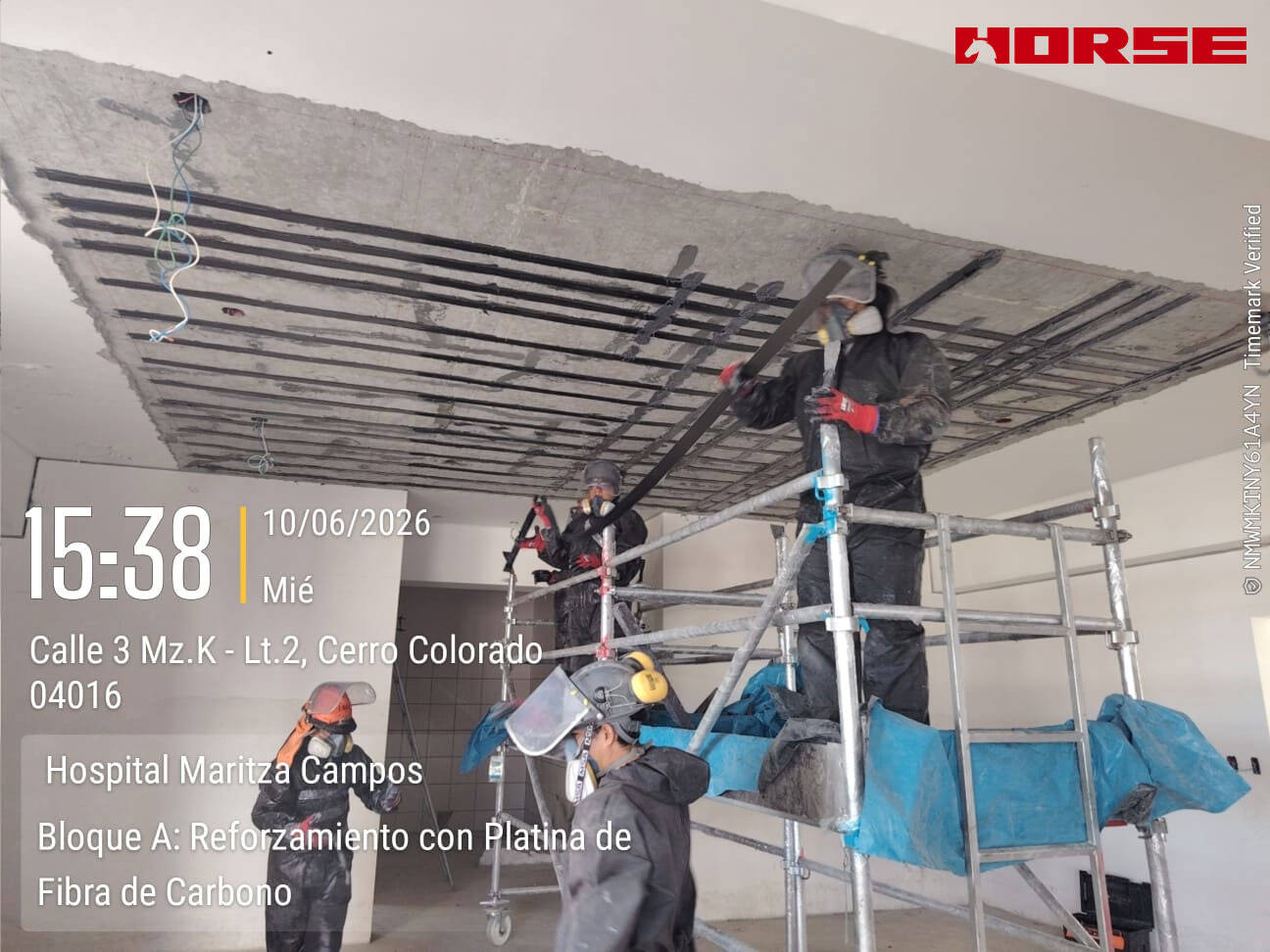 Refuerzo Sísmico de Losa de Hospital Mediante Placa de Fibra de Carbono