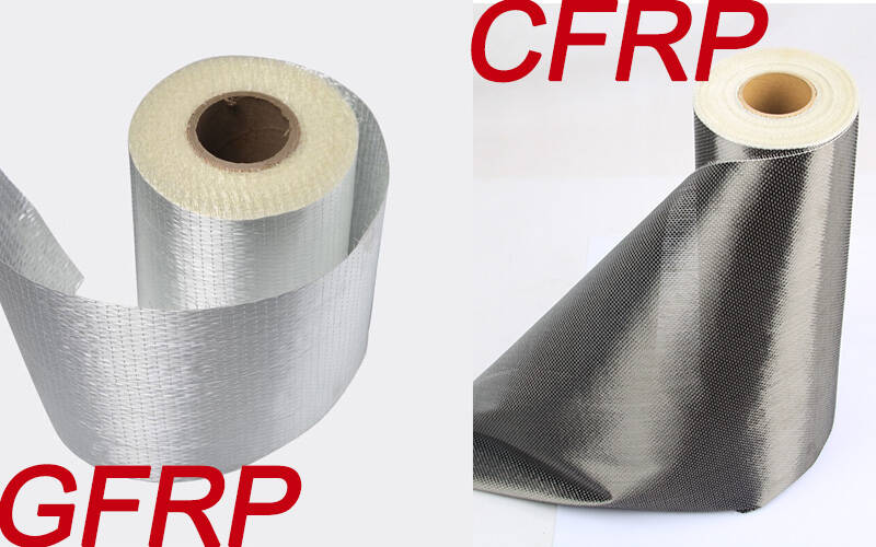 GFRP vs CFRP en el Refuerzo Estructural
