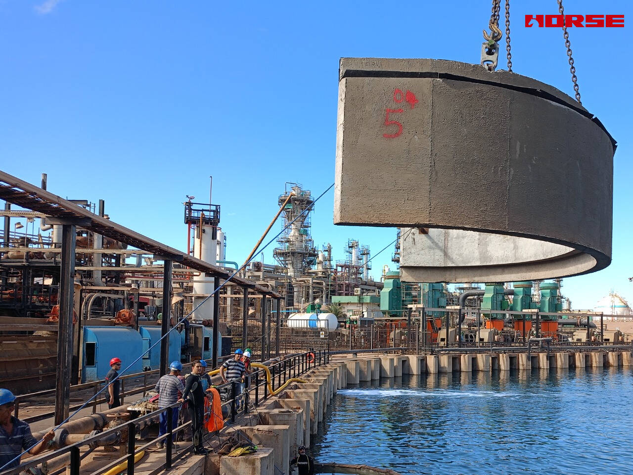 Rehabilitación de Infraestructura Marina | Refuerzo de Estación de Bombeo de Agua de Mar para Instalación de Petróleo y Gas Offshore Rehabilitación de Infraestructura Marina | Refuerzo de Estación de Bombeo de Agua de Mar para Instalación de Petróleo y Gas Offshore