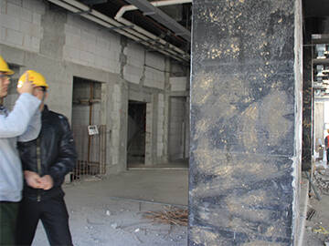 Sistema compuesto de CFRP: Puente principal del canal de riego de la sección de Jiangsu.