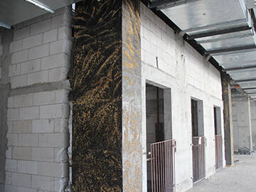 Método de reforço de paredes