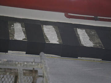 Aumento de carga, modernización de fibra de carbono.