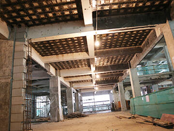 Refuerzo de losas, columnas y vigas con envoltura de CFRP