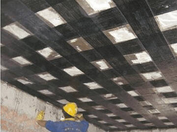 Refuerzo de losas de hormigón armado con CFRP