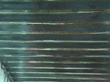 Reparación de hormigón con sistema de refuerzo de CFRP