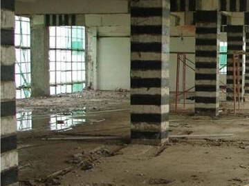 Reparación de columnas y losas mediante refuerzo de FRP