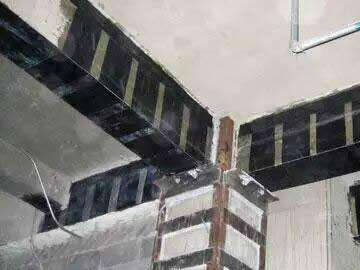 Rehabilitación estructural de un garaje subterráneo mediante revestimiento de carbono