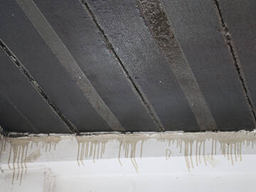 Tejido de fibra de carbono (tejido CFRP) utilizado en el refuerzo hospitalario