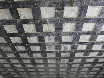 Refuerzo de losa mediante pegado de placa de acero