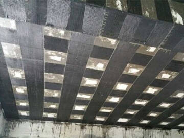 Refuerzo y reconstrucción de losas de la fábrica de papel Tianlun con fibra de carbono