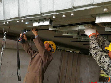 placa de CFRP pretensado para puente