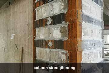 camisa de acero de columna