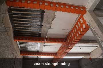 pegado de placa de acero sobre hormigón