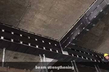 reparacion de estructuras de hormigon con fibra de carbono
