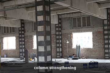 camisa de acero de columna