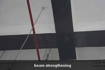 reparacion de estructuras de hormigon con fibra de carbono