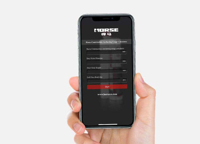 adhesivo de anclaje calcular