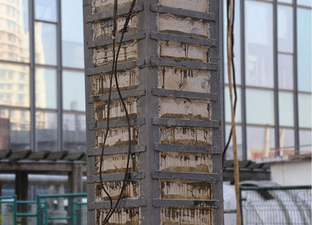 camisa de acero de columna
