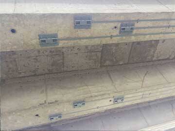 Laminado de fibra de carbono pretensado para fortalecer la viga