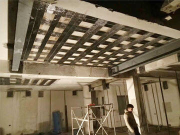 Fibra de carbono para estructura de sótano