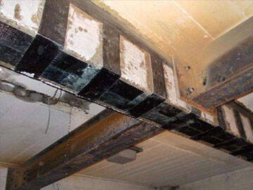 Viga del cuadro reforzada con fibra de carbono unidireccional